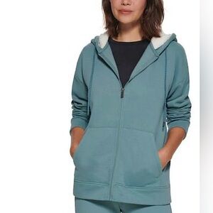 Bass Outdoor Women's Plymoth Fleece-Lined Zip Hoodie Size Small